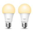 tp link tapo l510e2 pack dimmable smart light bulb 2 pack photo