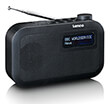 lenco pdr 016bk portable dab fm radio with bluetooth black photo