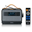 lenco pdr 065bk portable fm dab radio with big buttons and easy mode function black photo