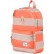 sakidio herschel heritage kids 85l neon orange stripe khaki photo