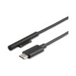 4smarts microsoft surface connect to usb type c charging cable 5a 1m black photo