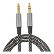 4smarts audio cabel matchcord 35mm to 35mm 1m textil black photo