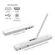 4smarts active 4in1 hub with case for apple pencil 2nd gen white photo