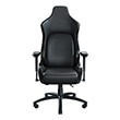 razer iskur xl black gaming chair lumbar support synthetic leather memory foam head cushion photo