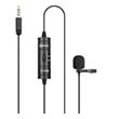 BOYA BY-M1S (M1 SMART) WIRED MIC UNIVERSAL LAVALIER MICROPHONE 3.5MM FOR PHONE, LAPTOP, CAMERA