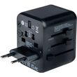 VERBATIM 49543 UTA-01 UNIVERSAL TRAVEL ADAPTER 100-250V UE, USA, JAPAN, AUSTRALIA, UK + 2X USB