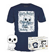 FUNKO POP! TEE (ADULT): HARRY POTTER - HEDWIG VINYL FIGURE T-SHIRT (S)