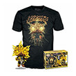 F.P!TEE(ADULT):MARVEL SPIDER-MAN NO WAY HOME S3-ELECTRO(GLOWS IN THE DARK) VINYL FIGURE T-SHIRT (S)