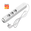 denver shp 310u smart home 3in1 power strip with 2 x usb photo