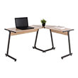 grafeio goniako metalliko skoyro gkri me mdf epifaneia se oak hm9319 147x112x74y ek photo