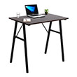 grafeio metalliko mayro me karydi mdf epifaneia hm2133 80x50x75y ek photo
