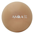 mpala gymnastikis amila pilates ball 25cm xrysi bulk photo