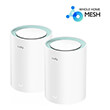 CUDY MESH WI-FI GIGABIT AC1200 M1300 2-PACK