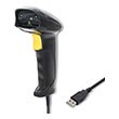 qoltec laser scanner 1d usb black photo