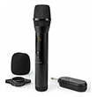 NEDIS MPWL200BK WIRELESS MICROPHONE 20 CHANNELS 1 MICROPHONE 10 HOURS OPERATING TIME RECEIVER
