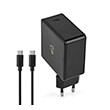 nedis wcpd65w100bk wall charger 30 325a number of output 1xusb c 200m max output power 65w photo
