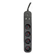 gembird smart polyprizo me fortisti usb 4 prizes mayro photo
