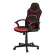 carmen 6309 gaming chair black red photo