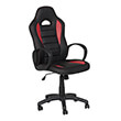carmen 7501 gaming chair black red photo