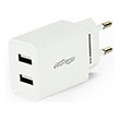 energenie 2 port universal usb charger 21 a white photo