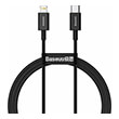 baseus superior usb c to lightning cable 20w 1m black photo