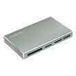 logilink cr0048 usb 32 5 in 1 card reader aluminium silver photo