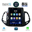 DIGITAL IQ BXD 8878_CPA TESLA STYLE OEM JEEP COMPASS MOD. 2017-2020