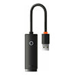 baseus lite series ethernet adapter usb to rj45 lan port 100mbps black photo
