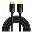 baseus high definition series hdmi 8k cable 3m black photo baseus high definition series hdmi 8k cable 3m black photo