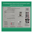 DIGITAL IQ AMBIENT LIGHT RANGE ROVER SPORT MOD. 2013-2021, 20 LIGHTS