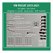 DIQ AMBIENT VW PASSAT MOD.2019-2021 (DIGITAL IQ AMBIENT LIGHT VW PASSAT MOD.2019-2021, 18 LIGHTS)