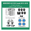 DIQ AMBIENT FULL KIT BENZ GLC X253 MOD.2015-2018 DIGITAL IQ AMBIENT LIGHT FOR MERCEDES GLC 33 LIGHTS