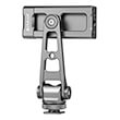 PULUZ SWIVEL PHONE HOLDER WITH UNIVERSAL 1/4 MOUNT (BLACK)