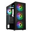 case kolink observatory hf mesh argb midi tower case black with 6 argb fans 3x140mm 3x120mm photo