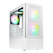 case kolink observatory mx mesh argb midi tower case white with 5 argb fans 2x140mm 3x120mm photo