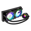 kolink umbra void aio 240mm performance argb cpu water liquid cooler photo