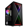 case kolink void x argb midi tower black tempered glass pc case photo