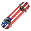 TRIBE PRO (USA FLAG)-MAPLE SKATEBOARD-NEXTREME 07-432-005