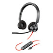 poly blackwire 3320 usb c with usb c a adapter photo