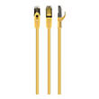 CABLEXPERT S/FTP CAT. 6A LSZH PATCH CORD YELLOW 10 M PP6A-LSZHCU-Y-10M