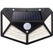 sunari solar lamp led fls 65 100smd pir 6w 480lm 6000k 1200mah li ion forever light photo