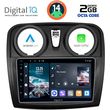 DIGITAL IQ RTG 4108_CPA (9INC) MULTIMEDIA TABLET FOR DACIA LOGAN  SANDERO MOD. 2012-2019