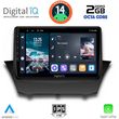 DIGITAL IQ RTG 4154_CPA (9INC) MULTIMEDIA TABLET FOR FORD FIESTA MOD. 2008-2017