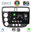 DIGITAL IQ BXF 7187_CPA (9INC) MULTIMEDIA TABLET FOR HONDA CIVIC 4D MOD. 2001-2006