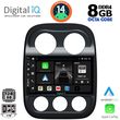 DIGITAL IQ BXF 7277_CPA (10INC) MULTIMEDIA TABLET FOR JEEP COMPASS - PATRIOT MOD. 2007-2016