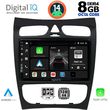 DIGITAL IQ BXF 7406_CPA (9INC) MULTIMEDIA TABLET FOR MERCEDES CLK (W209) MOD. 2000-2004