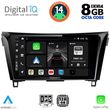 DIGITAL IQ BXF 7468_CPA (10INC) MULTIMEDIA TABLET FOR NISSAN QASHQAI - XTRAIL MOD. 2014-2021