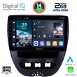 DIQ RTG 4707_CPA (10INC) MULTIMEDIA TABLET FOR CITROEN C1-PEUGEOT 107-TOYOTA AYGO MOD. 2005-2014