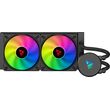 savio velox 240mm argb cpu water cooling fan photo