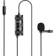 BOYA BY-M1 PRO II WIRED MIC PROFESSIONAL LAVALIER MIC - JACK 6M CABLE CAMERA SMARTPHONE TABLET